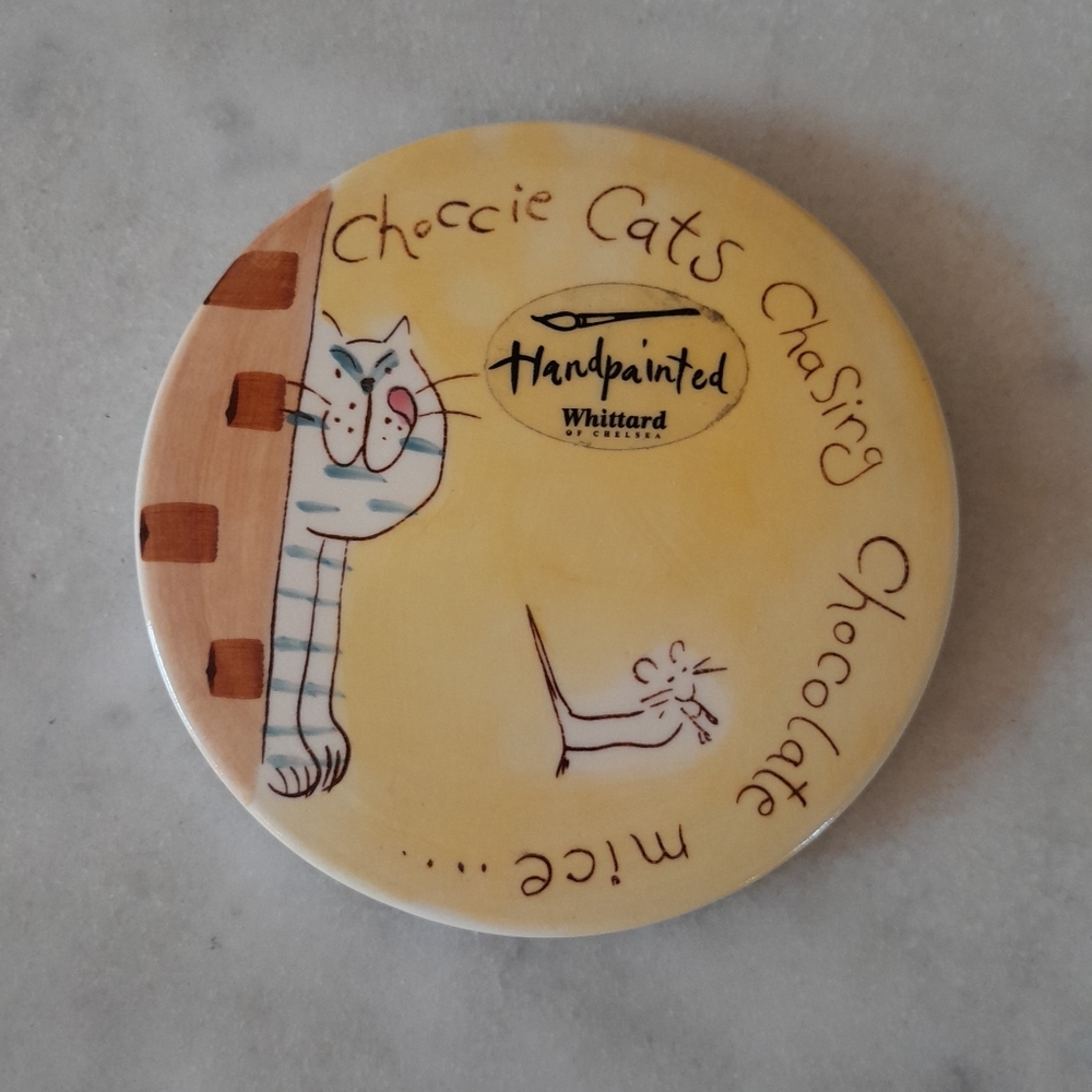 Whittard of Chelsea Handpainted Coaster